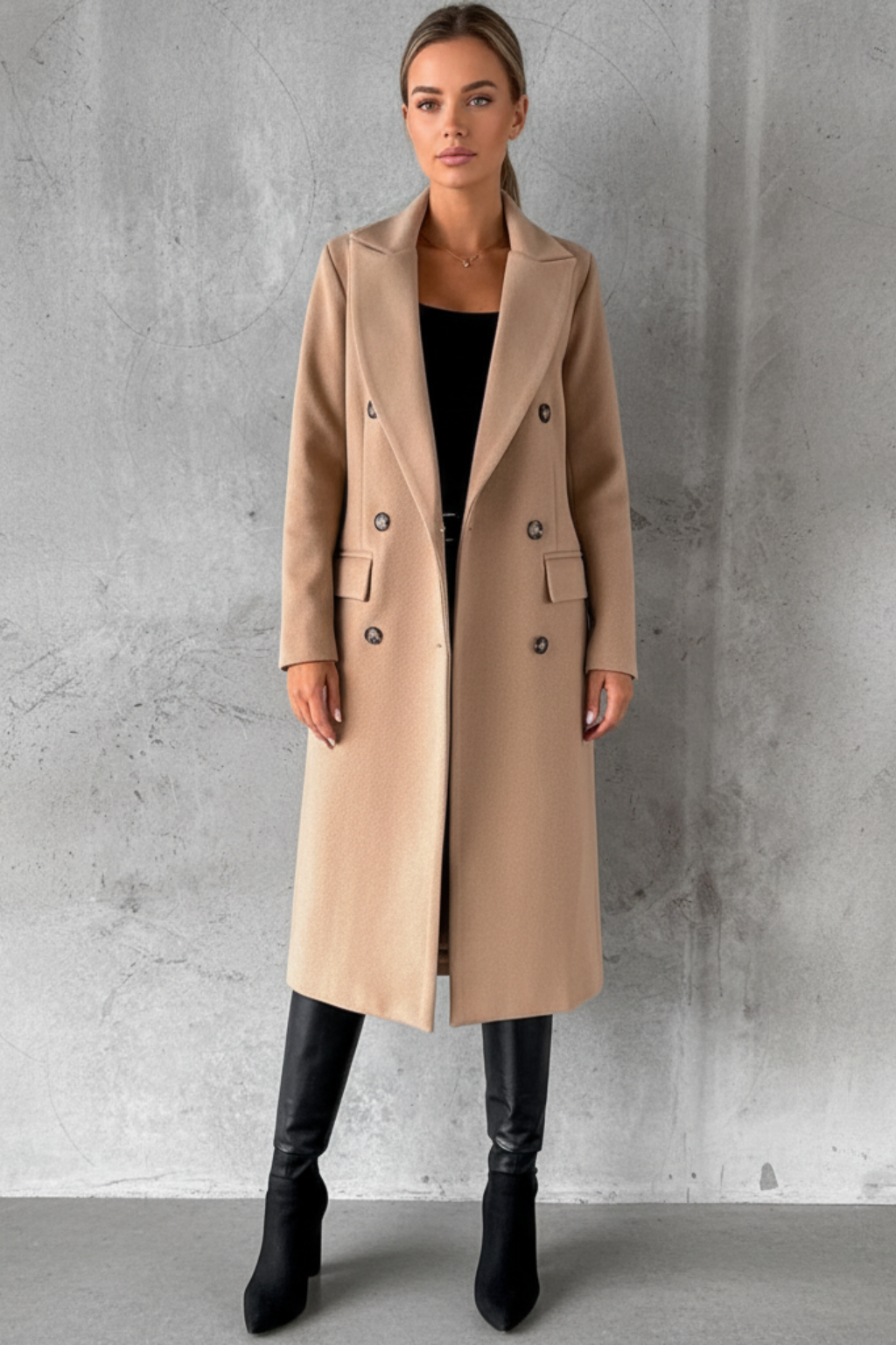 Women’s Elegant Winter Trench Coat