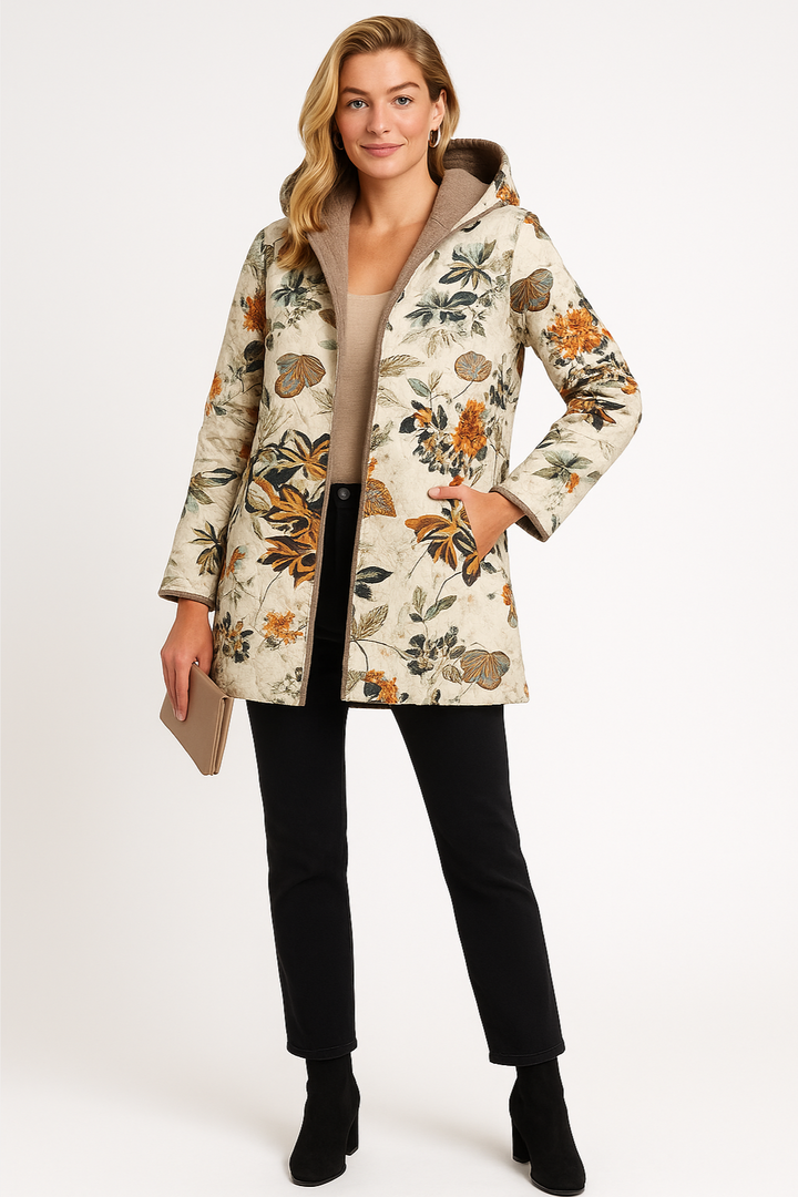 Women's Floral Winter Jacket