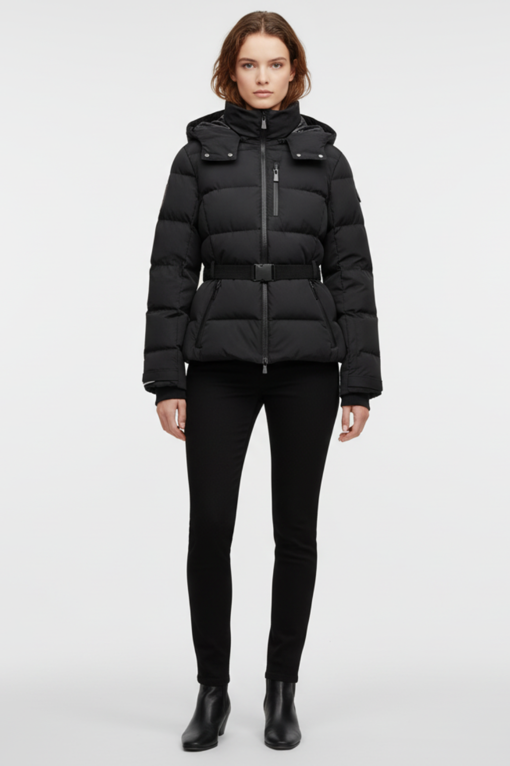 Women’s High-Neck Insulated Puffer Jacket