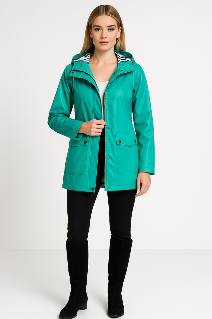 Women’s Hooded Rain Jacket