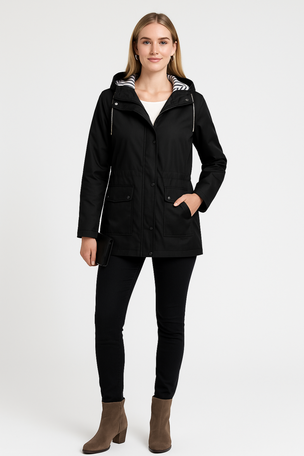 Women’s Hooded Rain Jacket