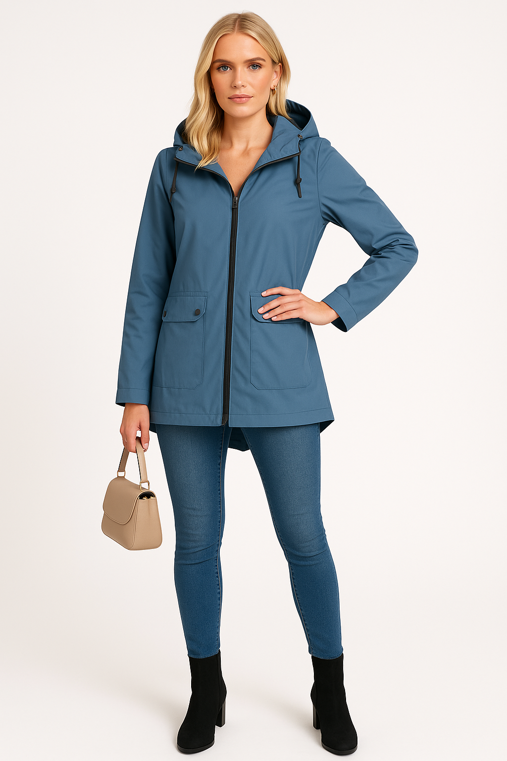 Women’s Hooded Rain Jacket