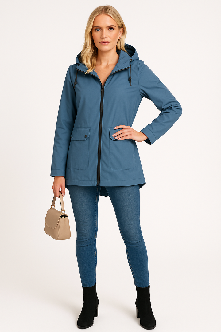 Women’s Hooded Rain Jacket