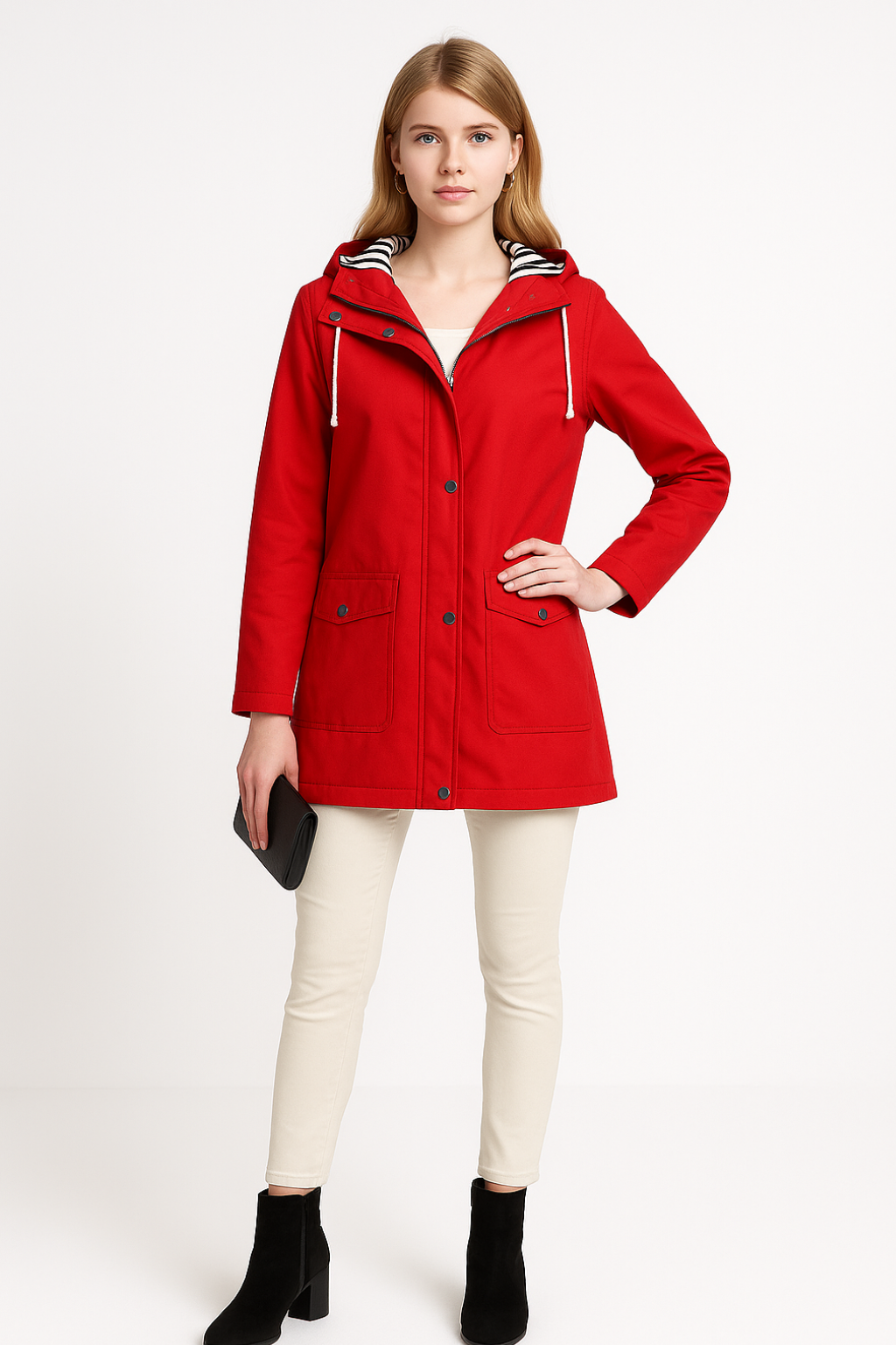 Women’s Hooded Rain Jacket