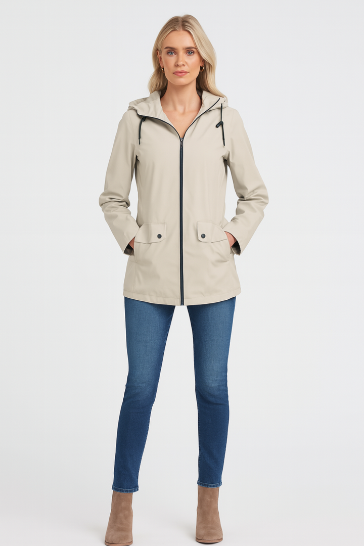 Women’s Hooded Rain Jacket
