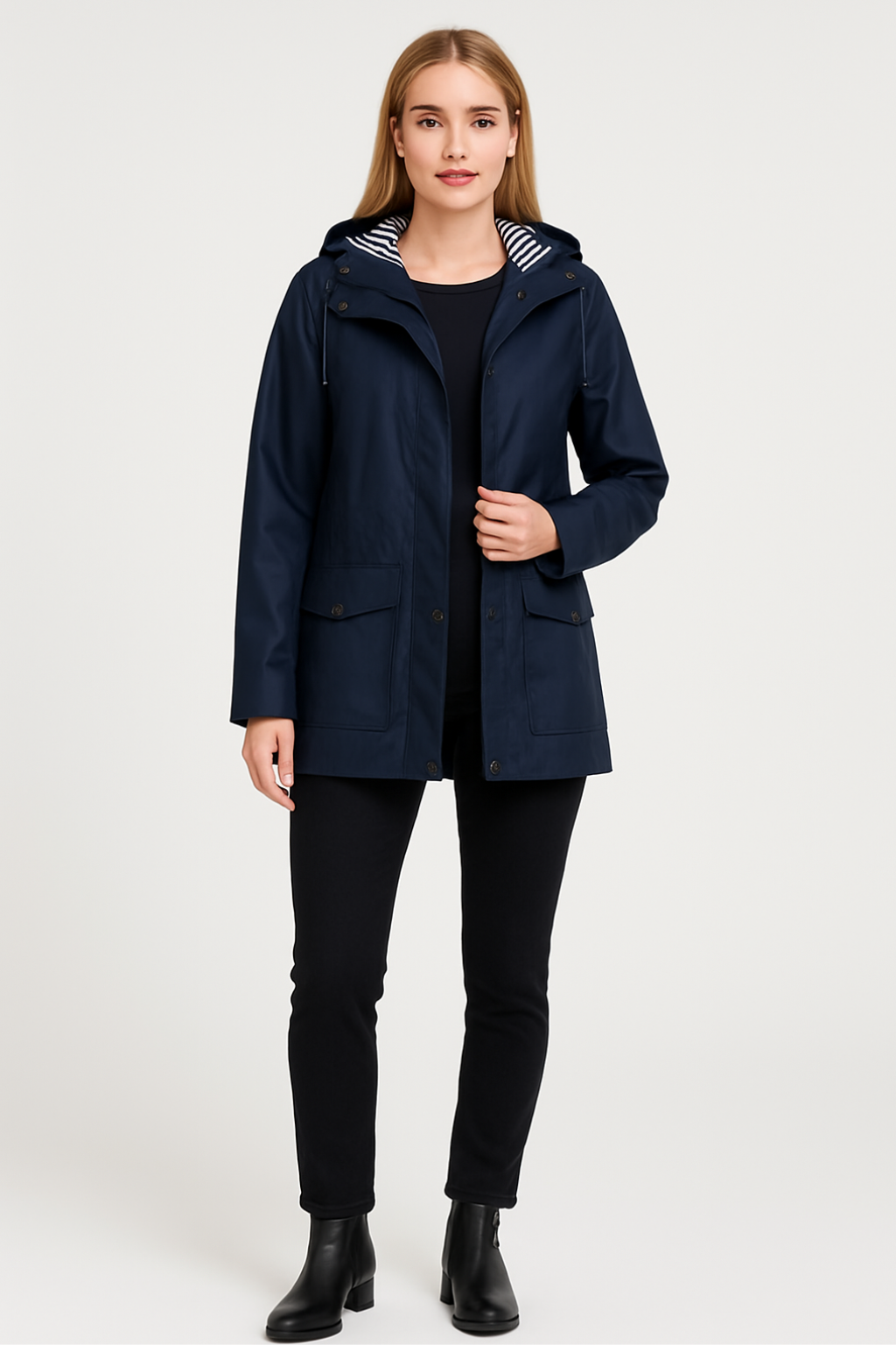 Women’s Hooded Rain Jacket