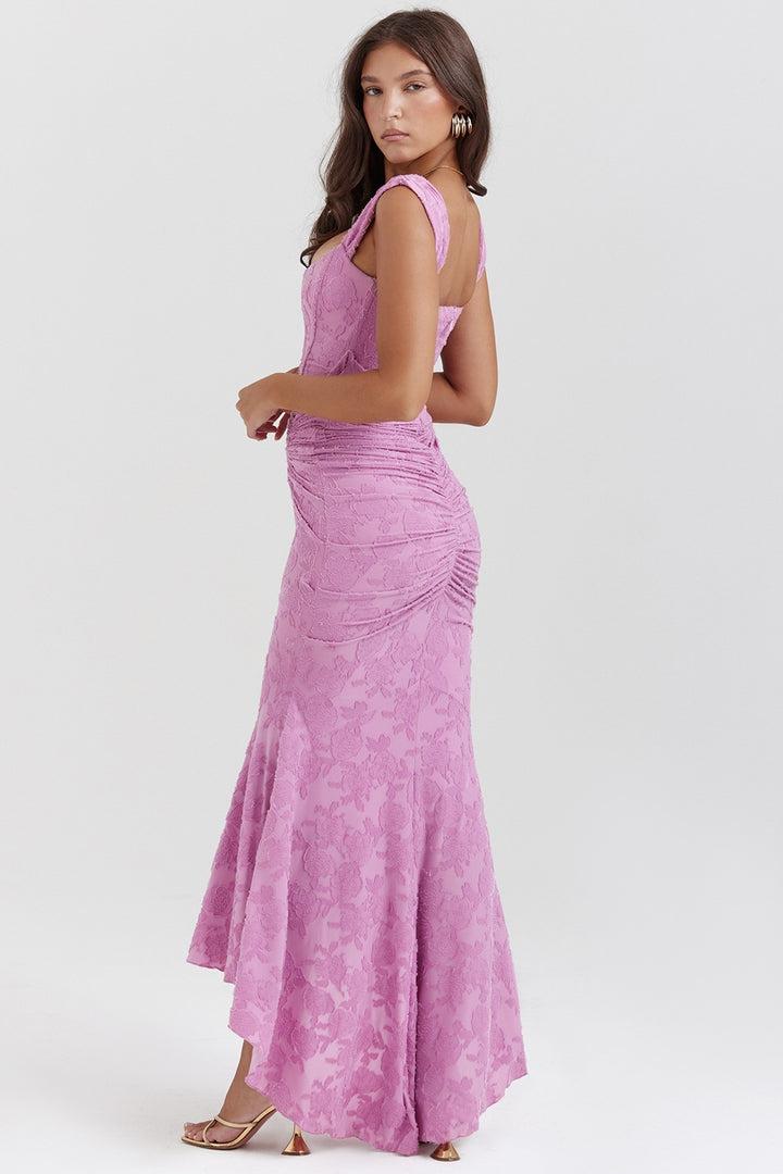 Women’s Jacquard Evening Gown
