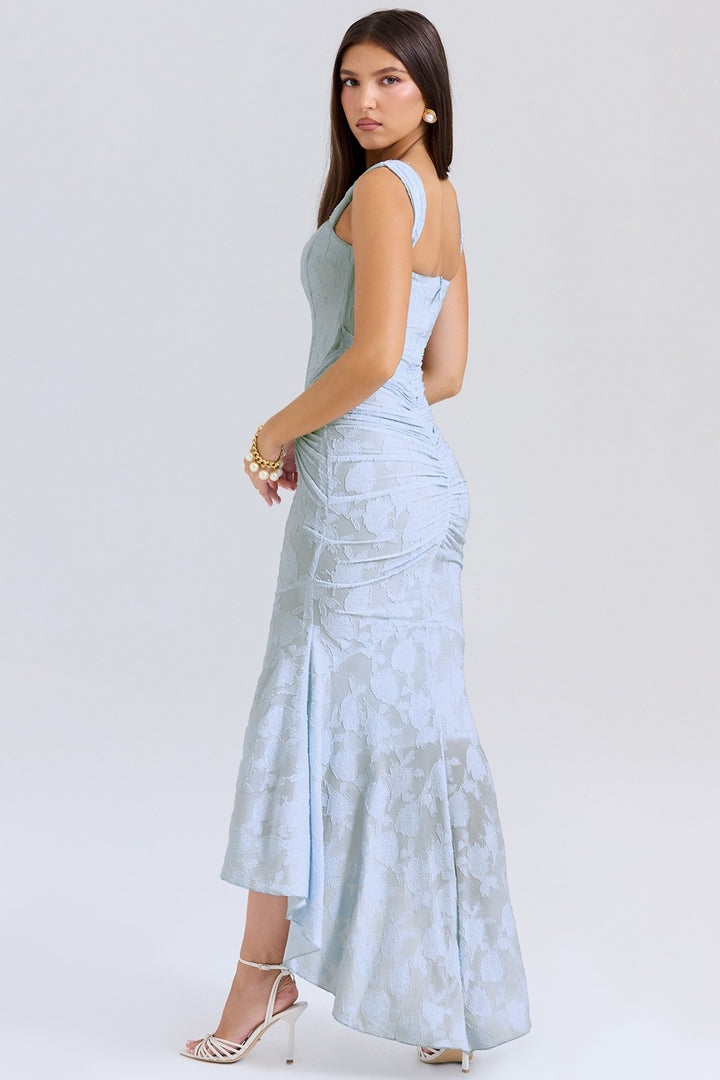 Women’s Jacquard Evening Gown