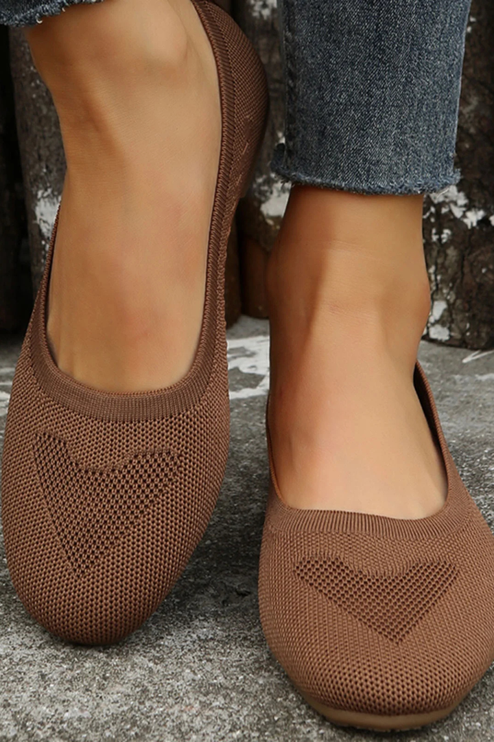 Women’s Knit Slip-On Ballet Flats