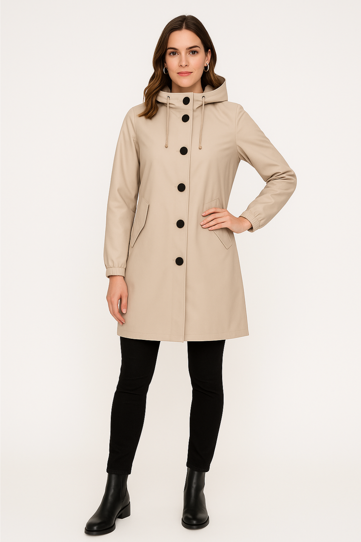 Women’s Lightweight Hooded Rain Jacket