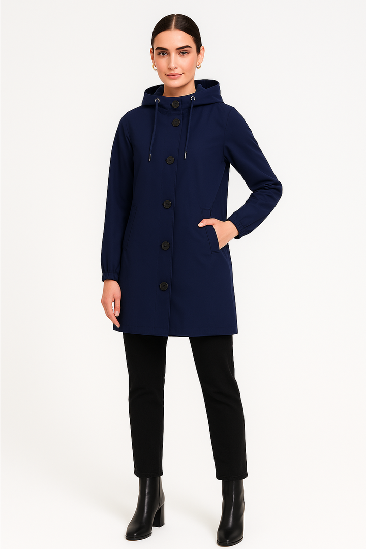Women’s Lightweight Hooded Rain Jacket