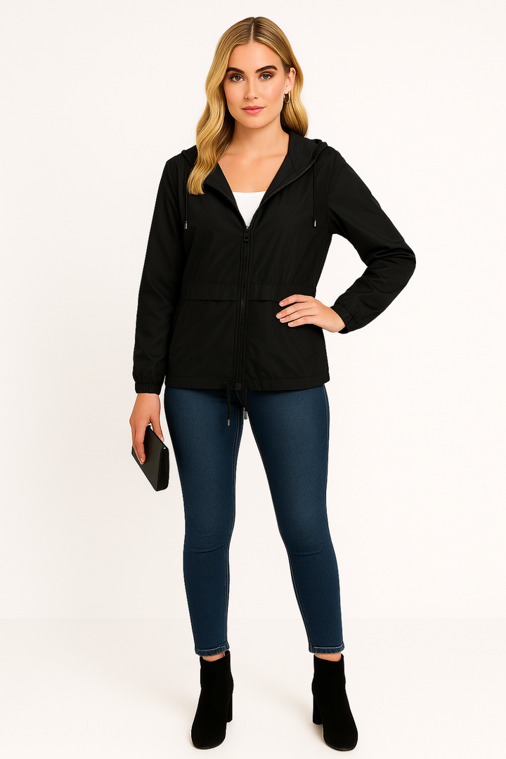 Women’s Lightweight Hooded Windbreaker