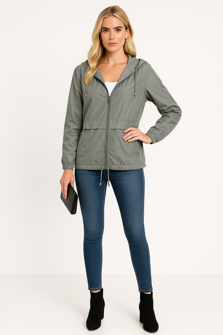 Women’s Lightweight Hooded Windbreaker