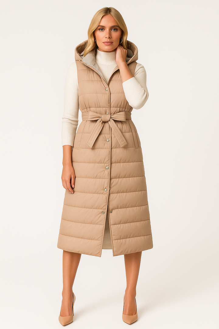 Women’s Lined Hooded Vest