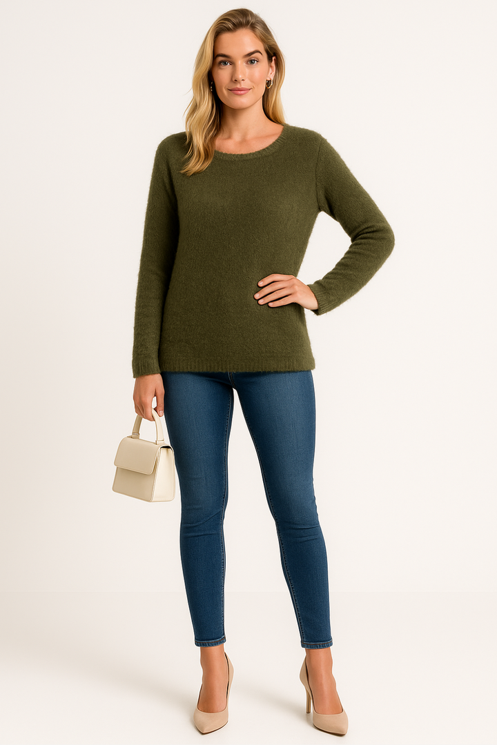 Women’s Long Cozy Winter Sweater