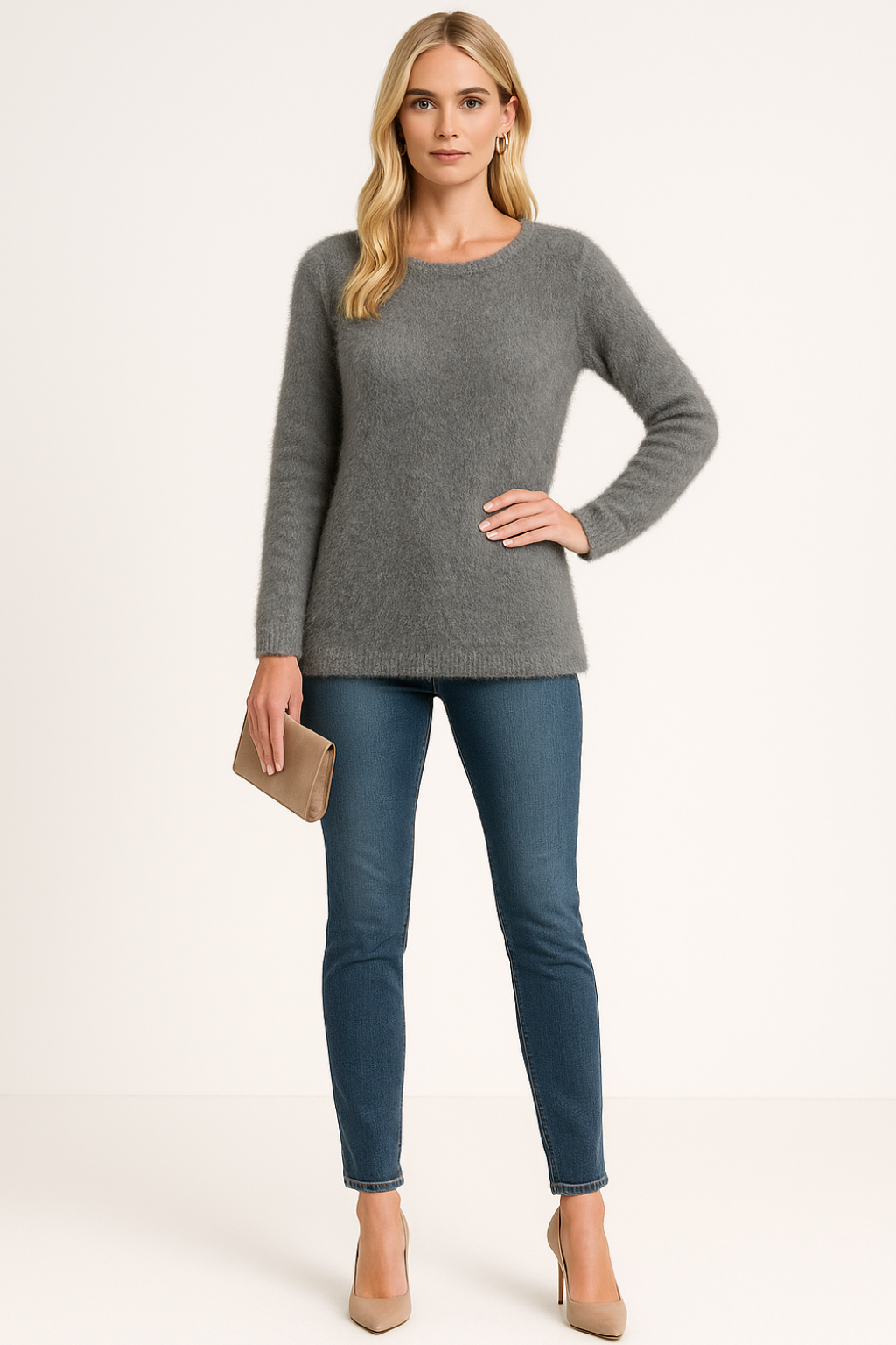Women’s Long Cozy Winter Sweater