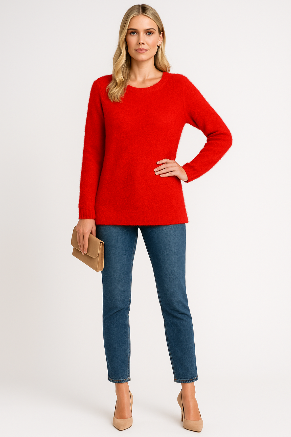Women’s Long Cozy Winter Sweater