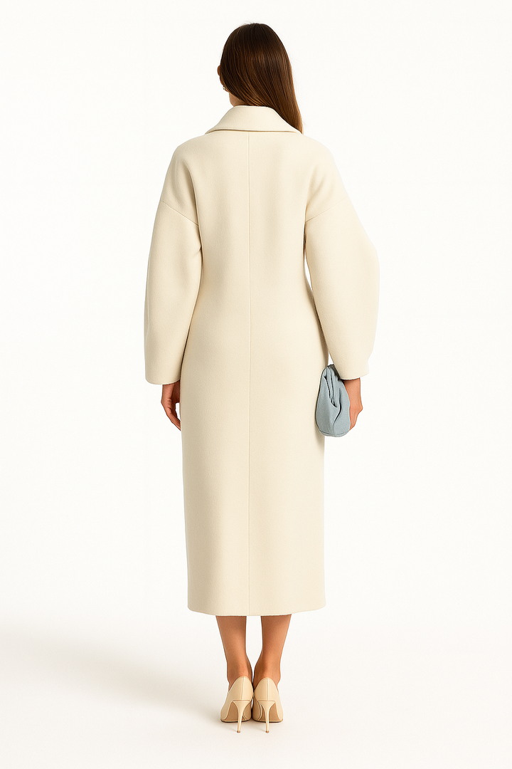 Women's Long Winter Trench Coat