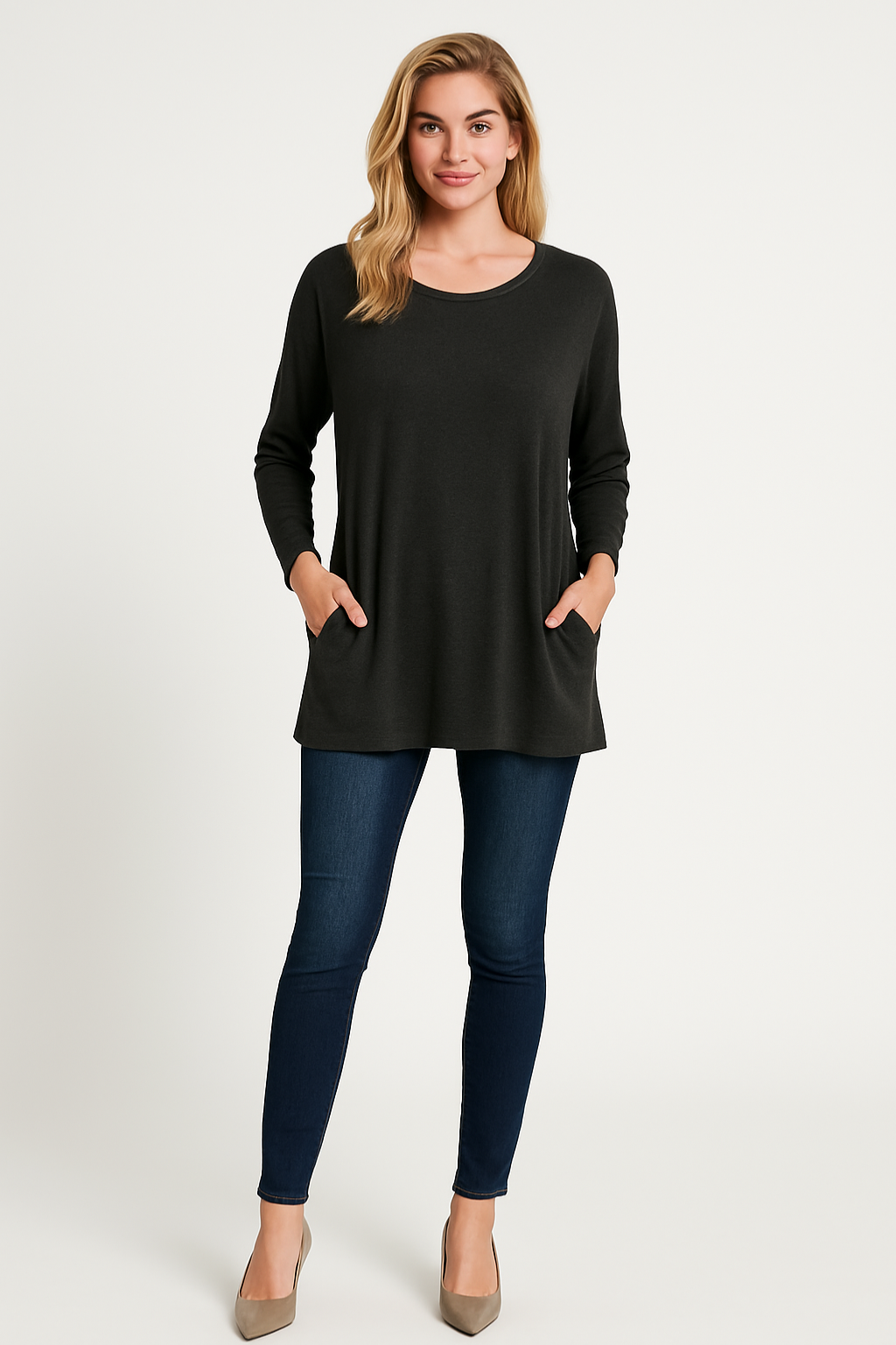Women’s Oversized Round Neck Sweater
