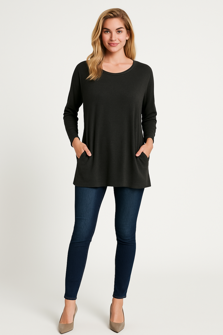 Women’s Oversized Round Neck Sweater