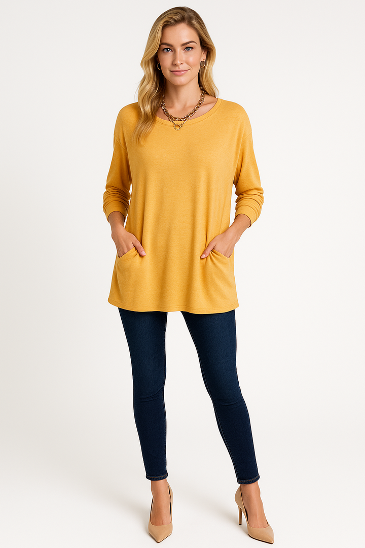 Women’s Oversized Round Neck Sweater