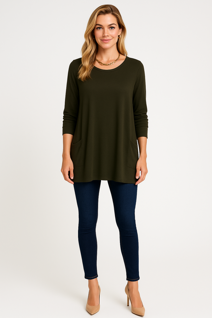 Women’s Oversized Round Neck Sweater