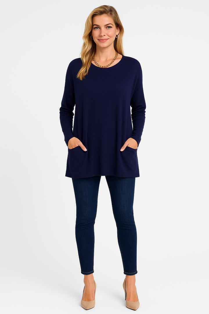Women’s Oversized Round Neck Sweater
