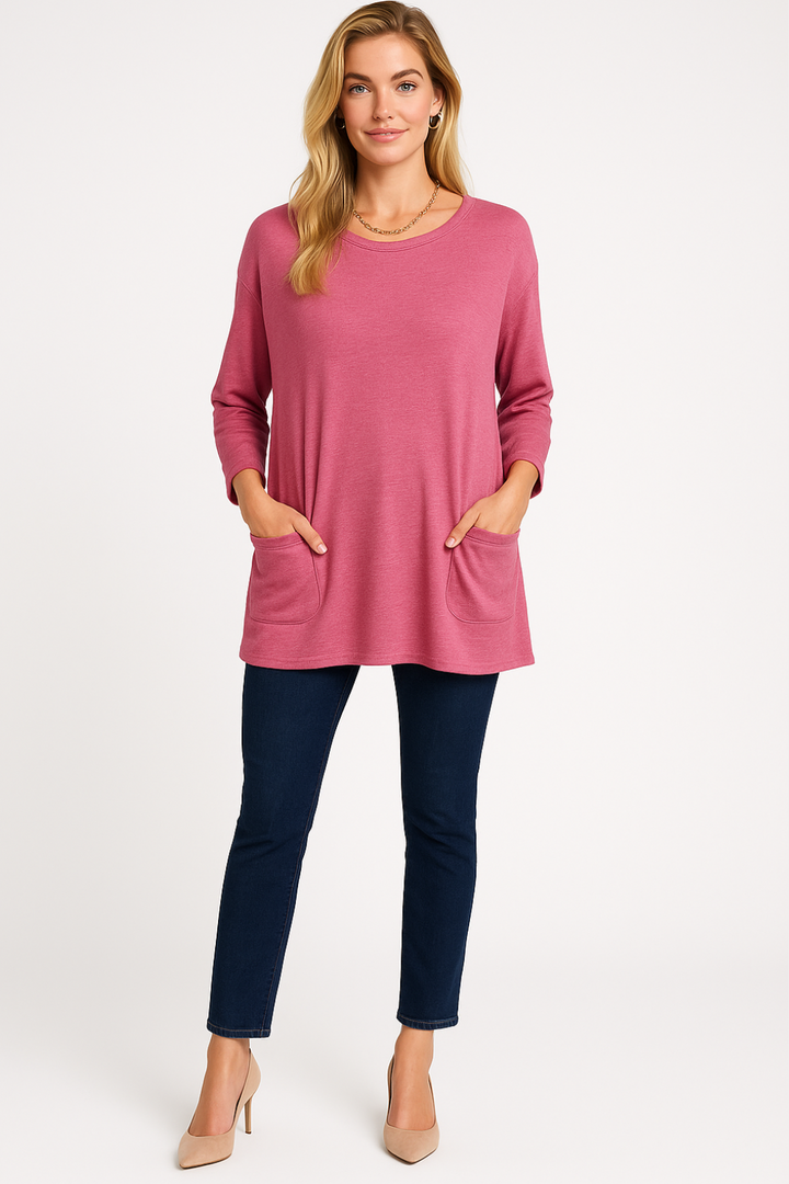 Women’s Oversized Round Neck Sweater