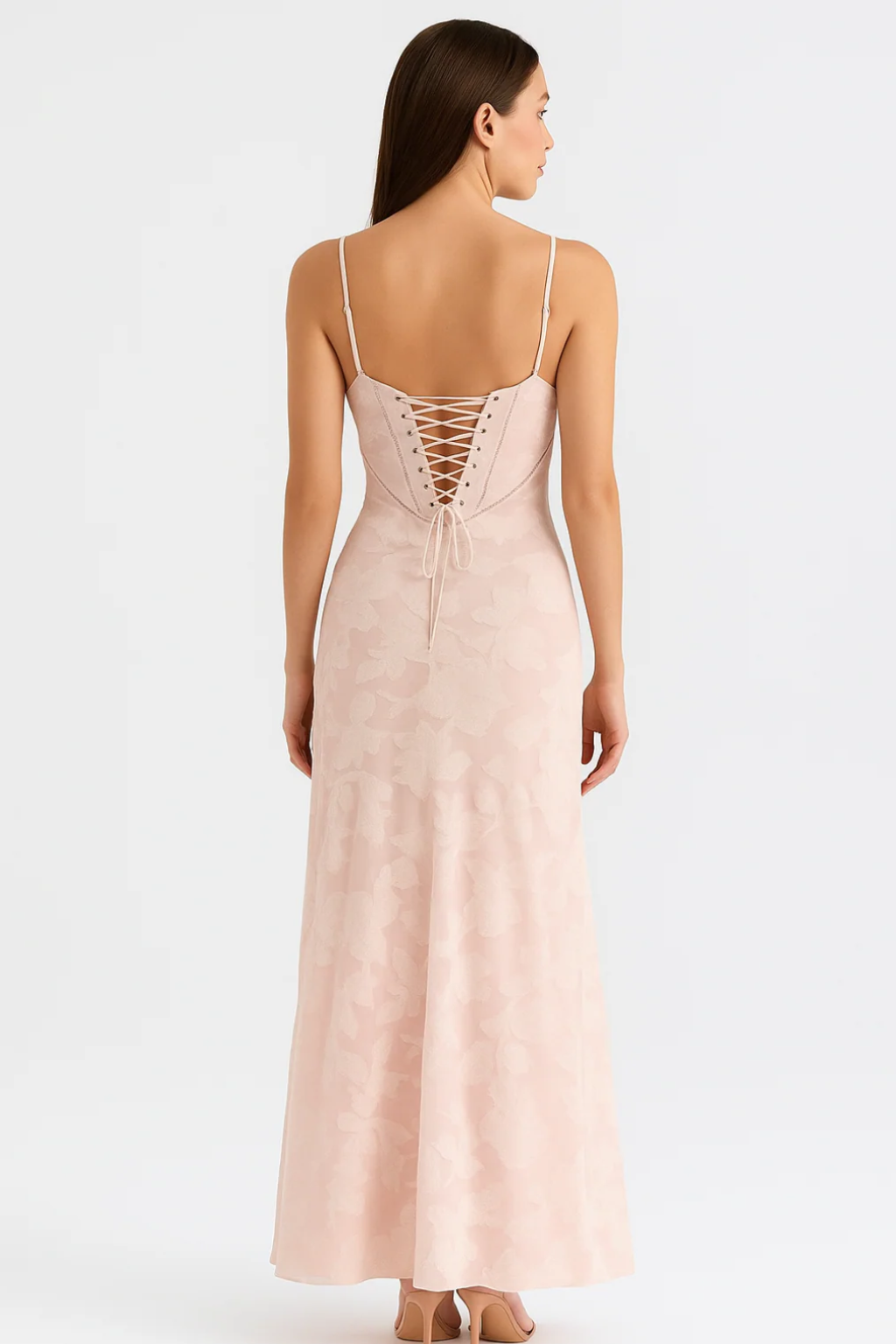 Women’s Sheer Elegance Lace Maxi Dress