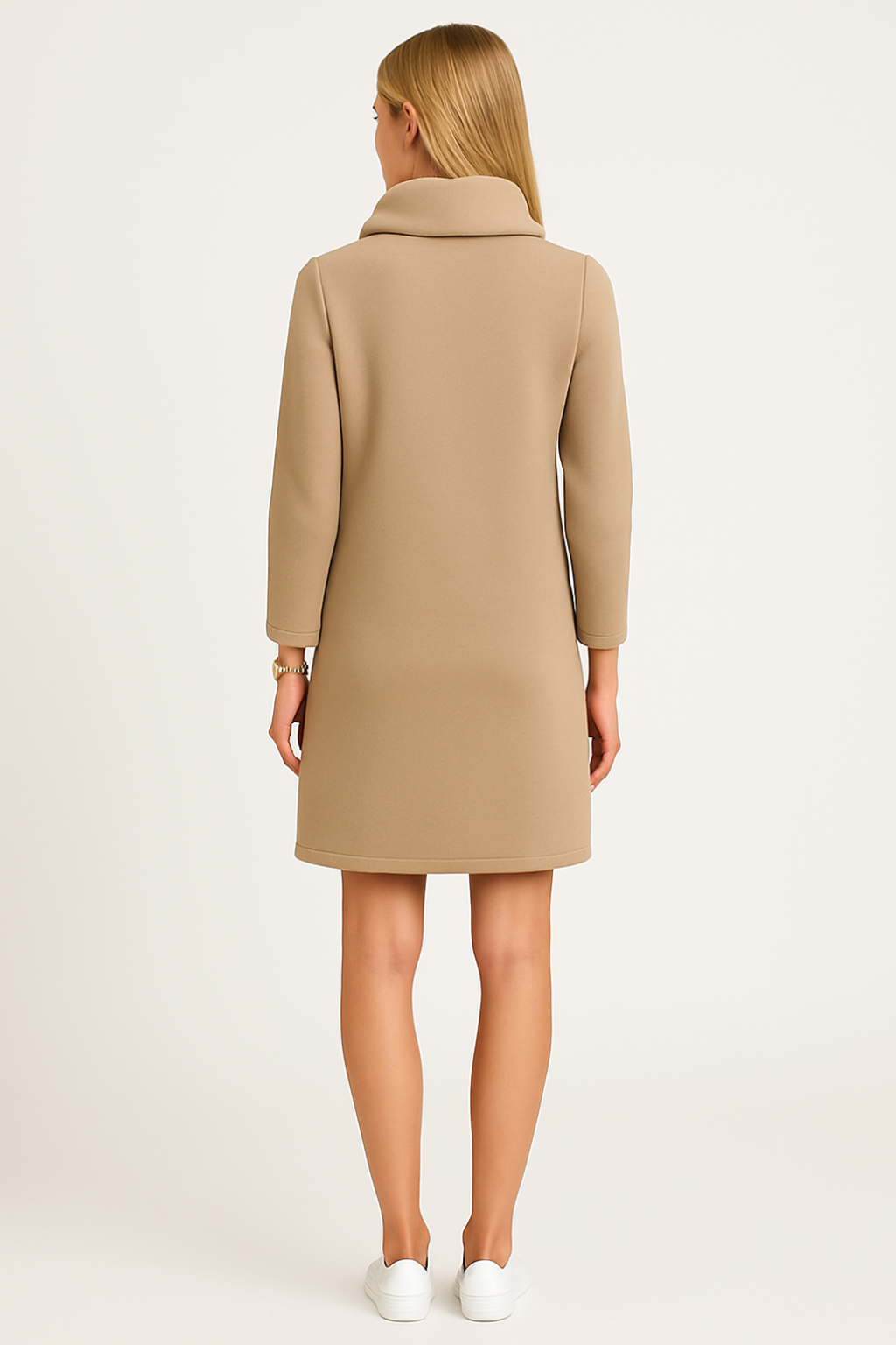 Women’s Soft Knit Turtleneck Hoodie