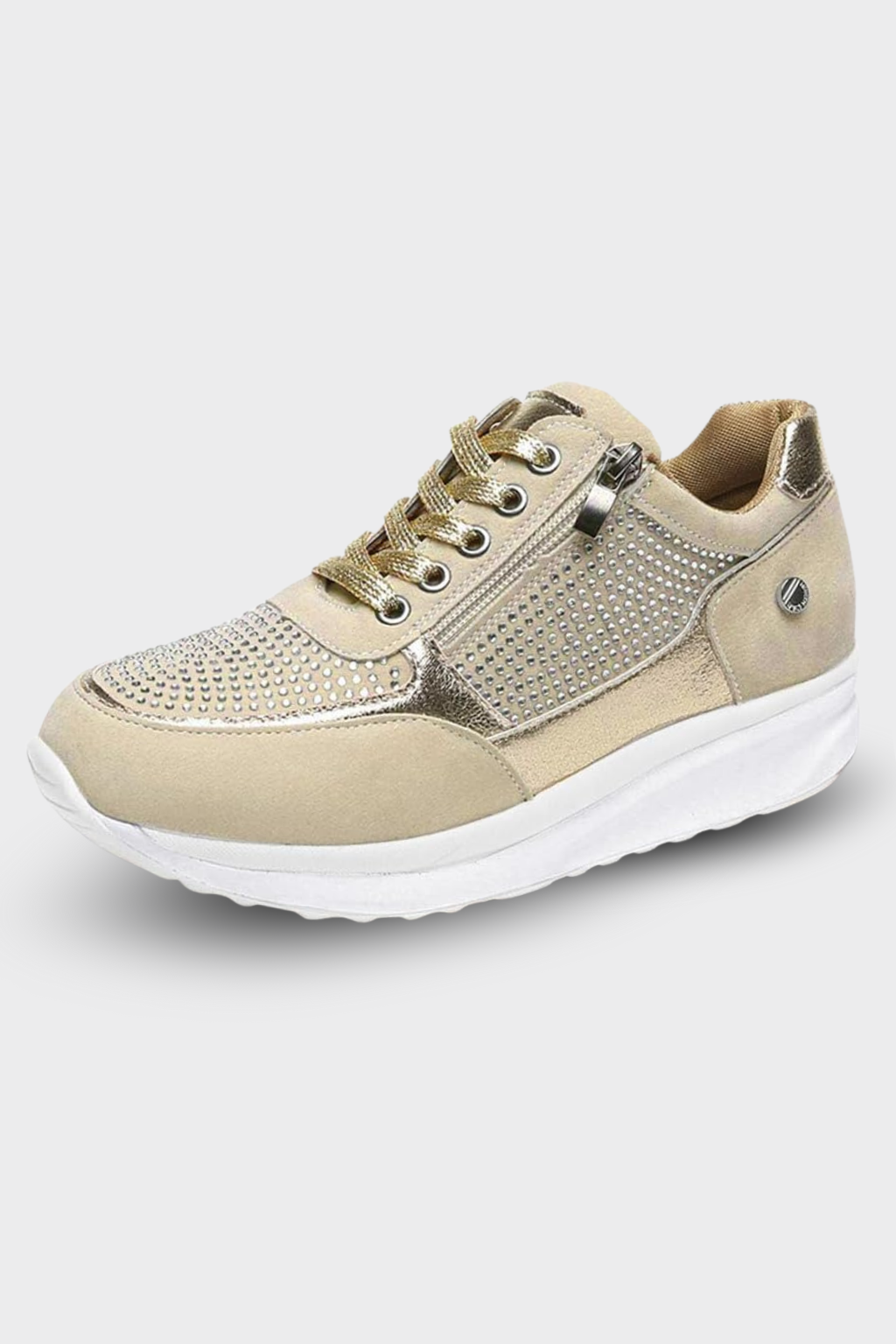 Women’s Textured Panel Walking Sneakers