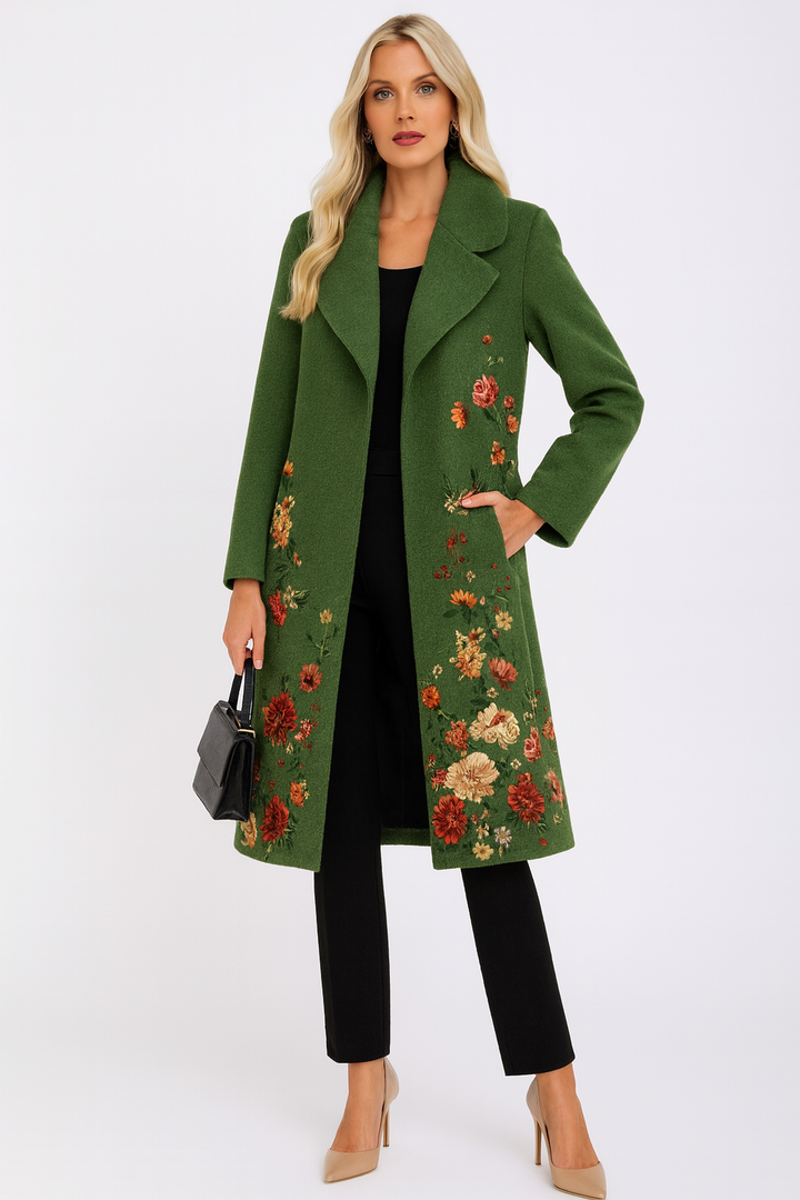 Women’s Warm Printed Winter Coat
